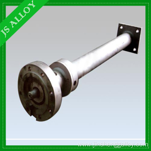 Bimetallic screw and barrel for HDPE extruder machine